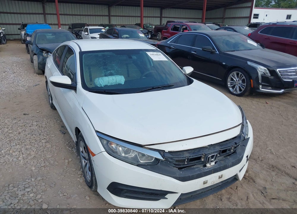 2016 HONDA CIVIC LX VIN: 19XFC2F53GE038503