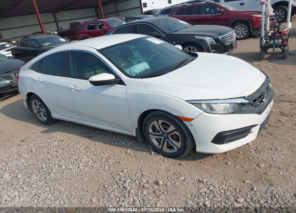 2016 HONDA CIVIC LX VIN: 19XFC2F53GE038503
