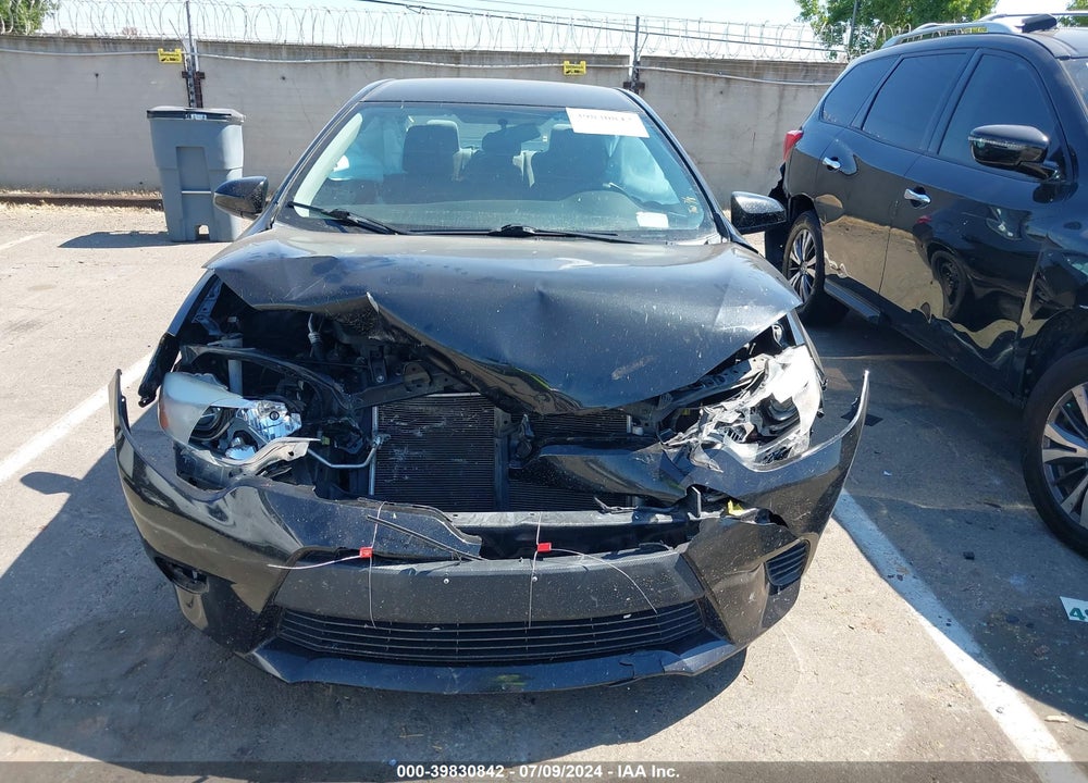 2014 TOYOTA COROLLA LE VIN: 2T1BURHE1EC193080