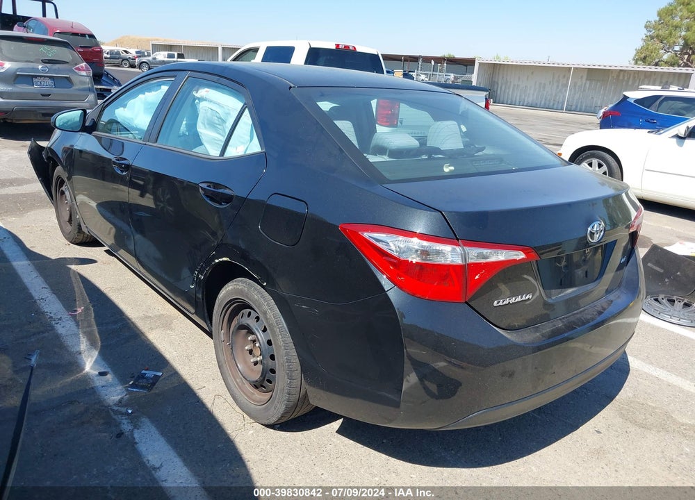 2014 TOYOTA COROLLA LE VIN: 2T1BURHE1EC193080
