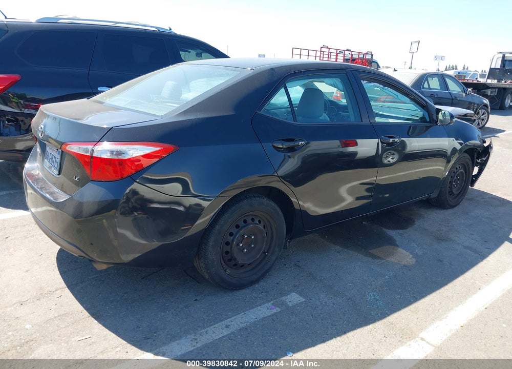 2014 TOYOTA COROLLA LE VIN: 2T1BURHE1EC193080