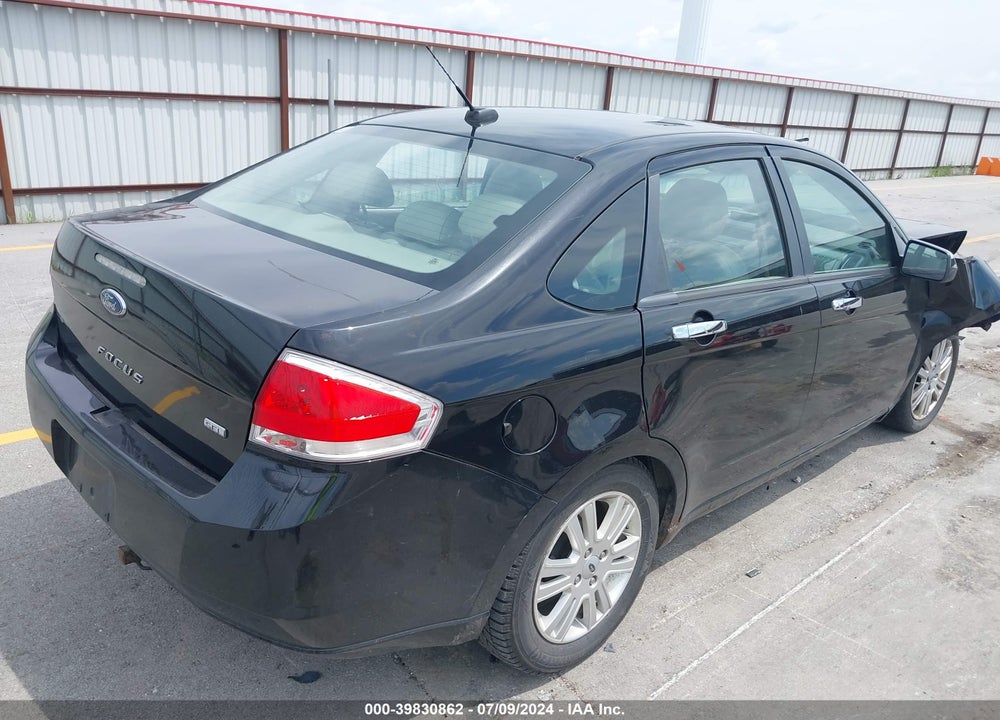 2010 FORD FOCUS SEL VIN: 1FAHP3HN5AW118081