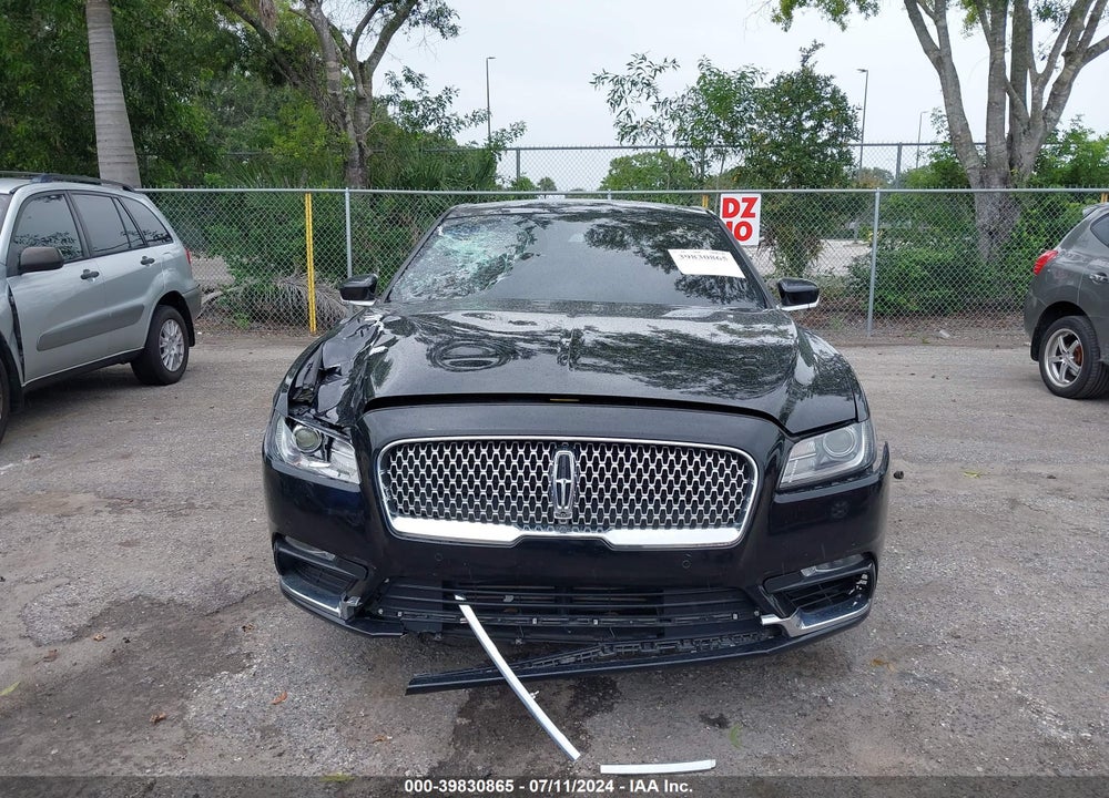 2017 LINCOLN CONTINENTAL SELECT VIN: 1LN6L9SP6H5605487