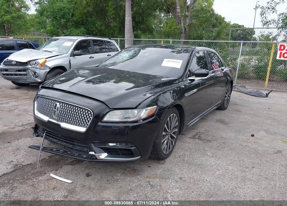 2017 LINCOLN CONTINENTAL SELECT VIN: 1LN6L9SP6H5605487