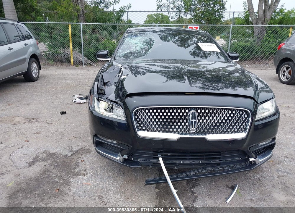 2017 LINCOLN CONTINENTAL SELECT VIN: 1LN6L9SP6H5605487