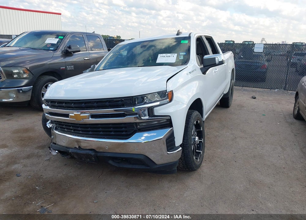 2020 CHEVROLET SILVERADO 1500 4WD SHORT BED LT VIN: 1GCUYDED6LZ296154