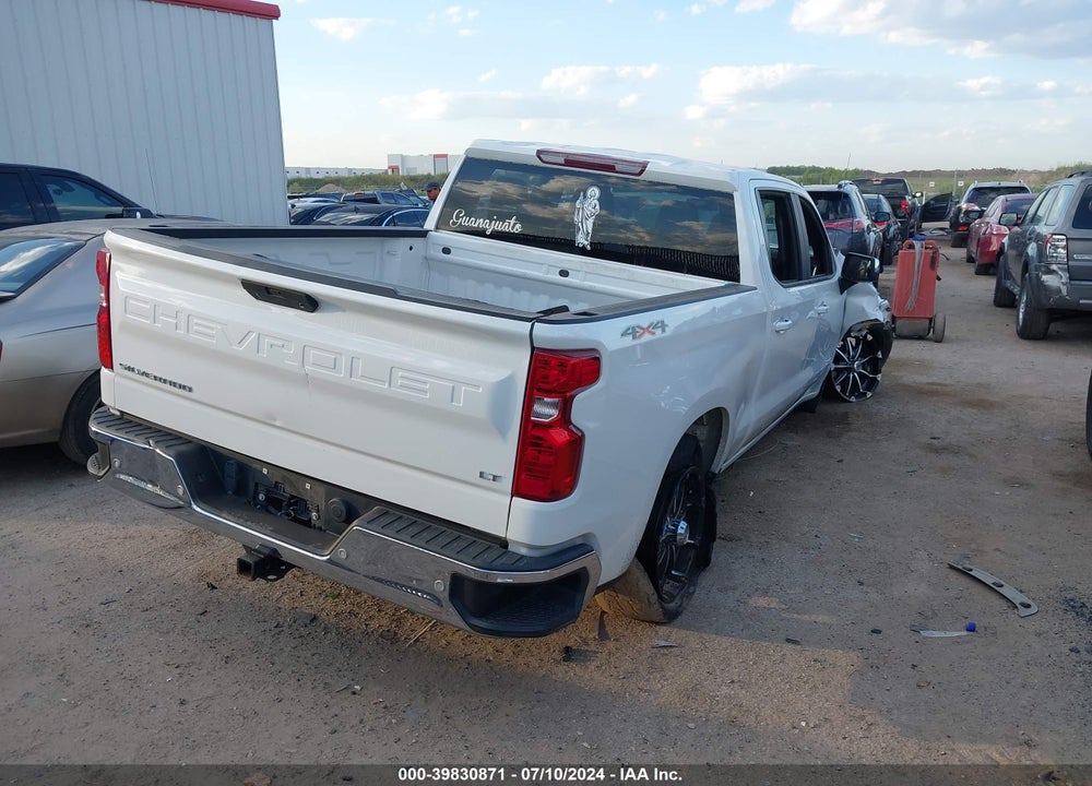 2020 CHEVROLET SILVERADO 1500 4WD SHORT BED LT VIN: 1GCUYDED6LZ296154