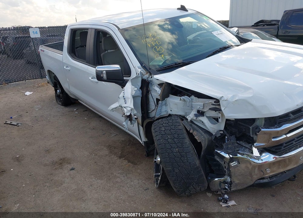2020 CHEVROLET SILVERADO 1500 4WD SHORT BED LT VIN: 1GCUYDED6LZ296154