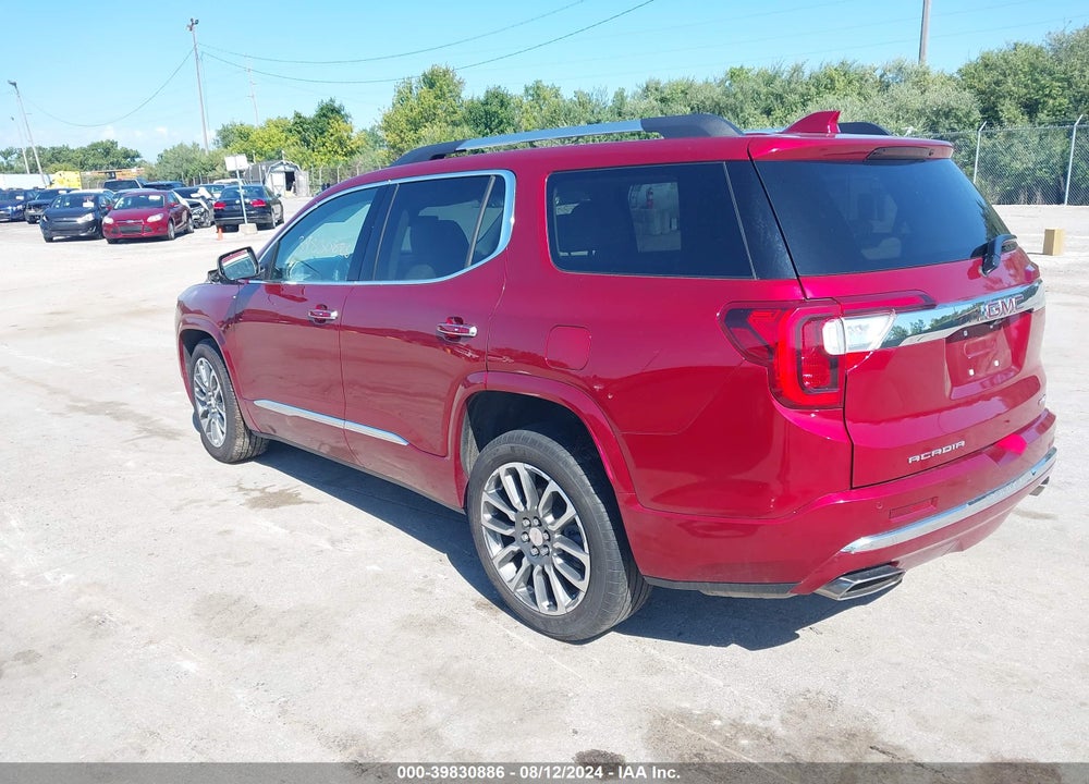 2021 GMC ACADIA AWD DENALI VIN: 1GKKNXLS4MZ168245
