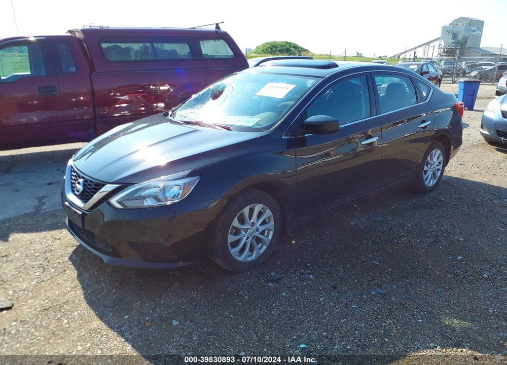2018 NISSAN SENTRA SV VIN: 3N1AB7AP9JY212246