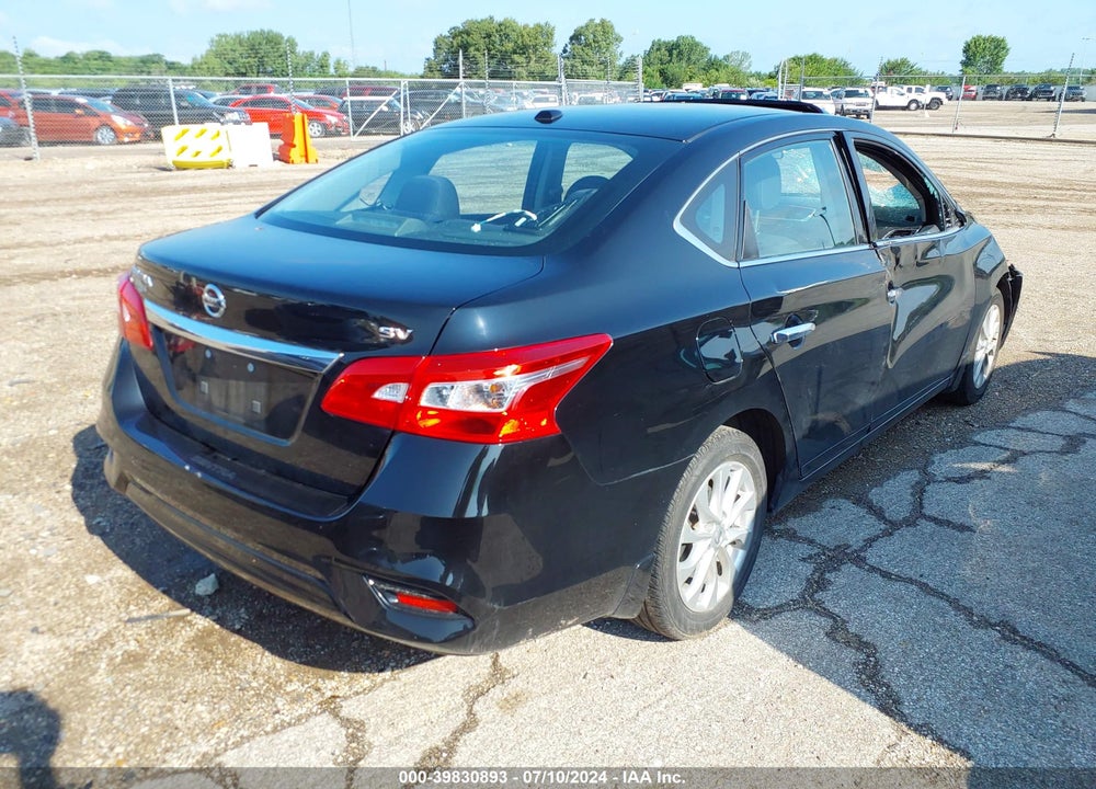 2018 NISSAN SENTRA SV VIN: 3N1AB7AP9JY212246