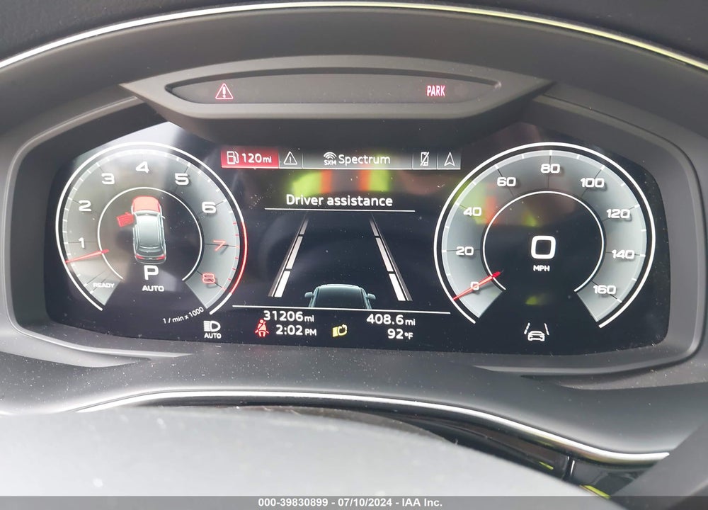 2022 AUDI Q7 PRESTIGE 55 TFSI QUATTRO TIPTRONIC VIN: WA1VXBF72ND002201