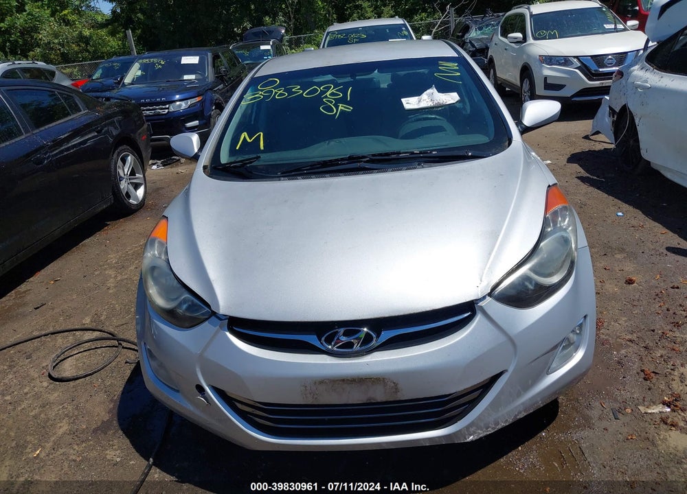 2013 HYUNDAI ELANTRA GLS VIN: KMHDH4AE2DU681803