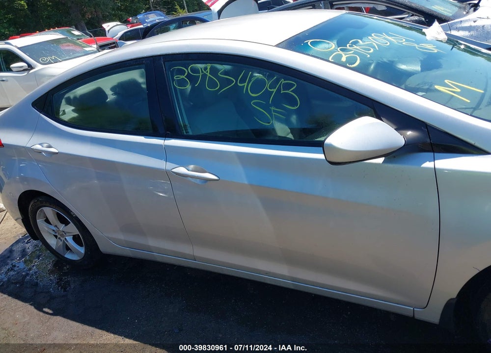 2013 HYUNDAI ELANTRA GLS VIN: KMHDH4AE2DU681803