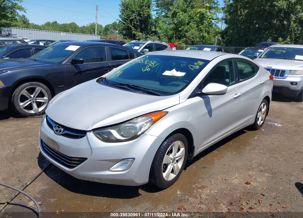 2013 HYUNDAI ELANTRA GLS VIN: KMHDH4AE2DU681803