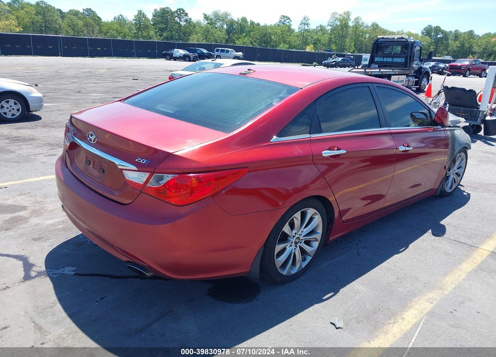 2012 HYUNDAI SONATA SE 2.0T VIN: 5NPEC4AB0CH446208