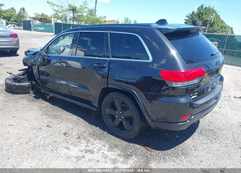 2015 JEEP GRAND CHEROKEE ALTITUDE VIN: 1C4RJFAG8FC802970