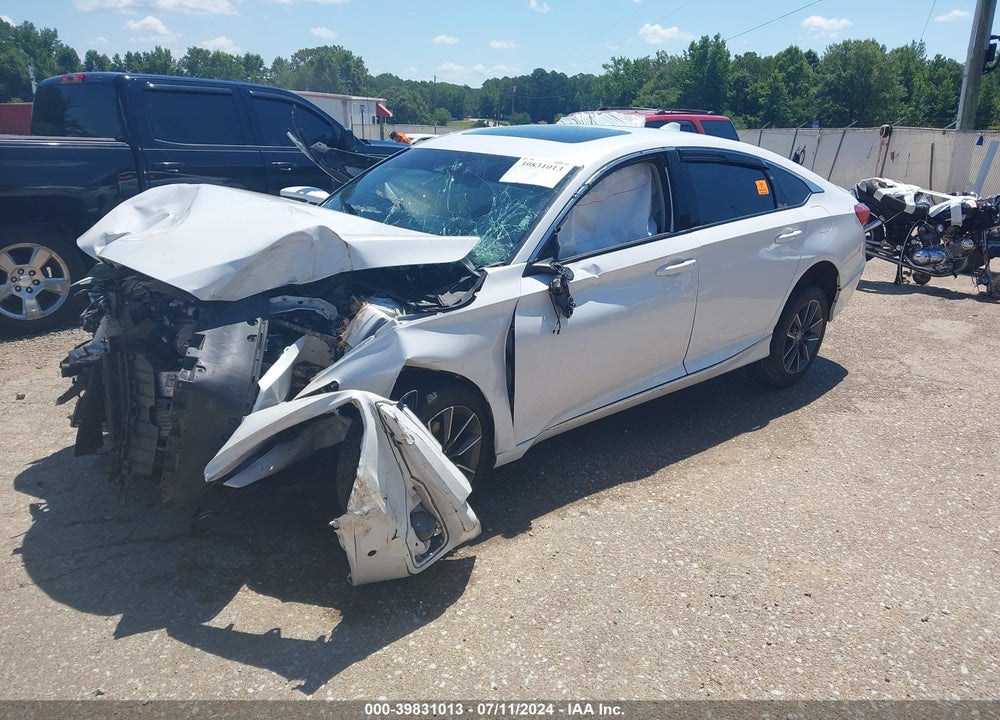 2021 HONDA ACCORD EX-L VIN: 1HGCV1F58MA018223