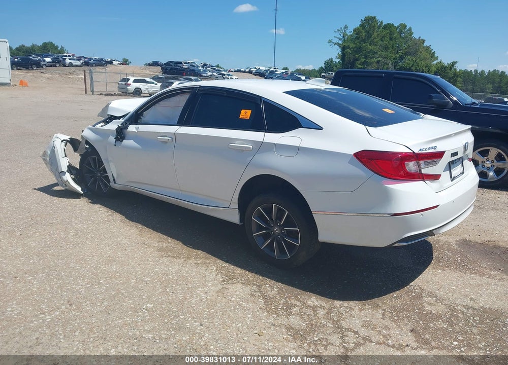 2021 HONDA ACCORD EX-L VIN: 1HGCV1F58MA018223