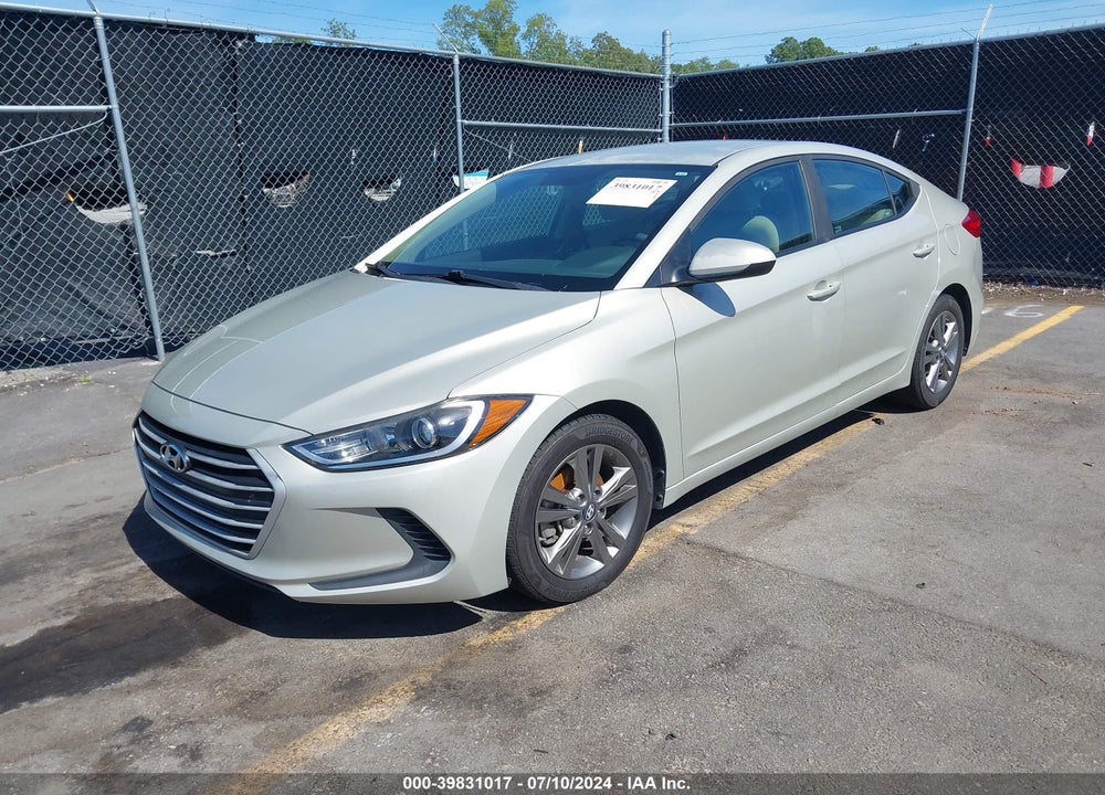 2017 HYUNDAI ELANTRA SE VIN: KMHD84LF5HU191108
