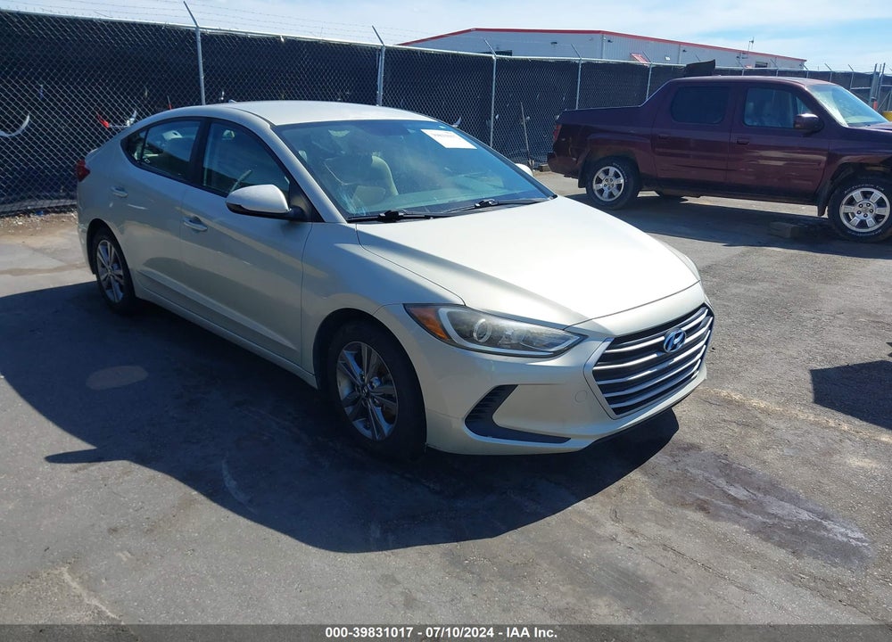2017 HYUNDAI ELANTRA SE VIN: KMHD84LF5HU191108