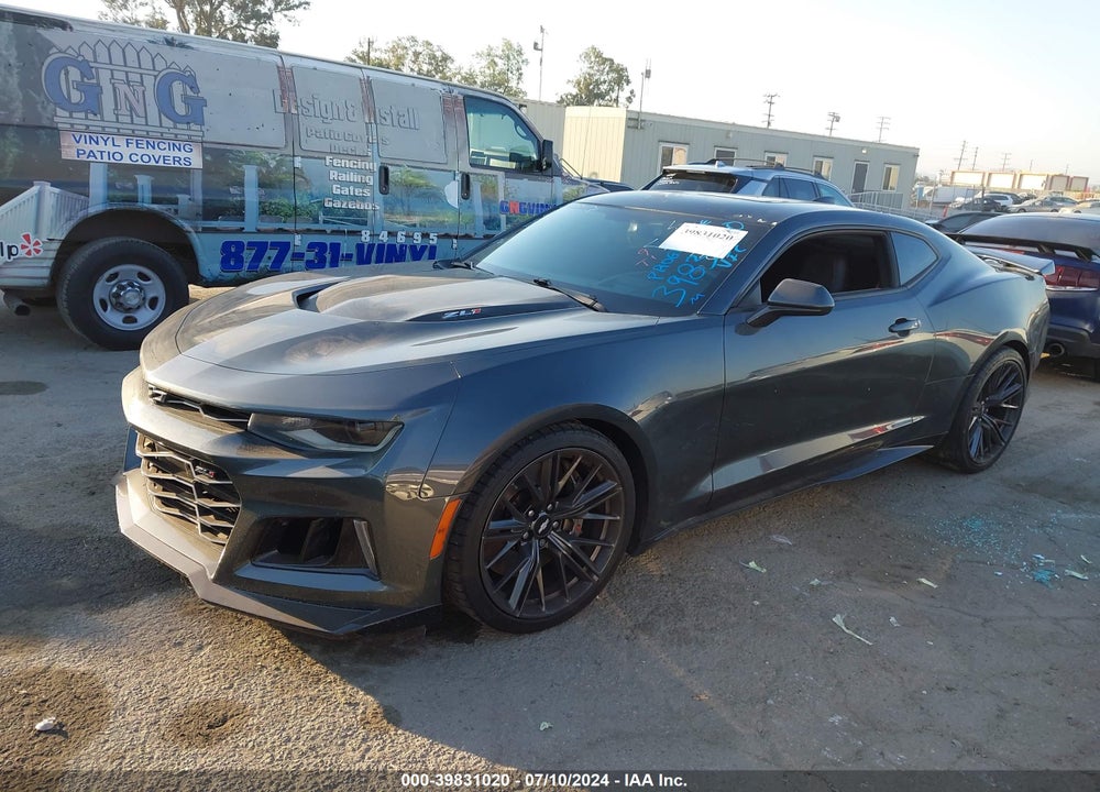 2017 CHEVROLET CAMARO ZL1 VIN: 1G1FJ1R61H0207666