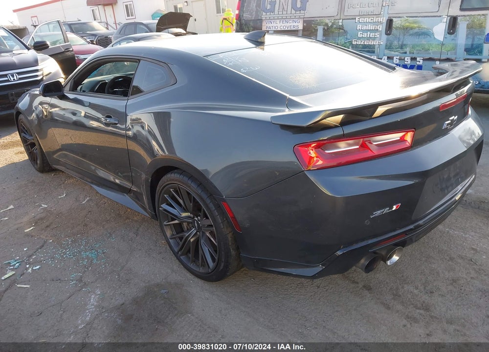 2017 CHEVROLET CAMARO ZL1 VIN: 1G1FJ1R61H0207666