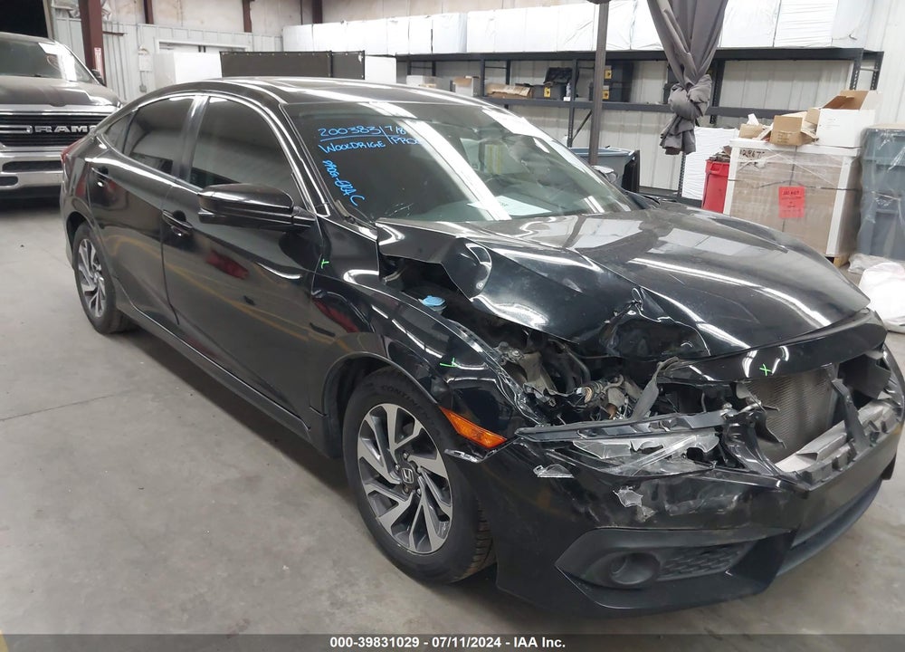 2017 HONDA CIVIC EX VIN: 19XFC2F87HE209491