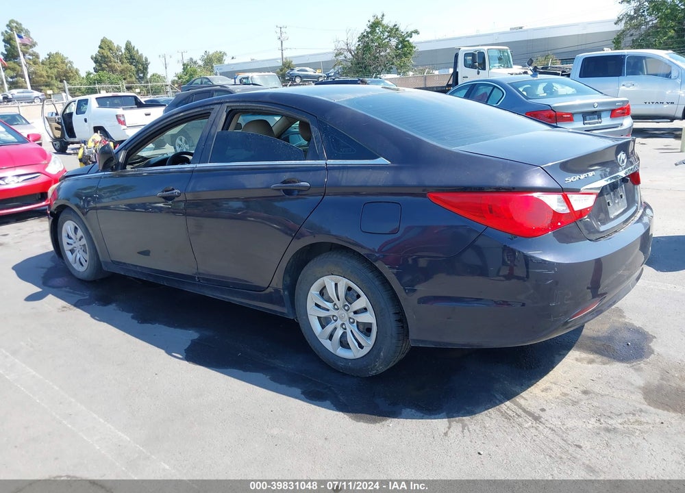 2011 HYUNDAI SONATA GLS VIN: 5NPEB4AC9BH025078