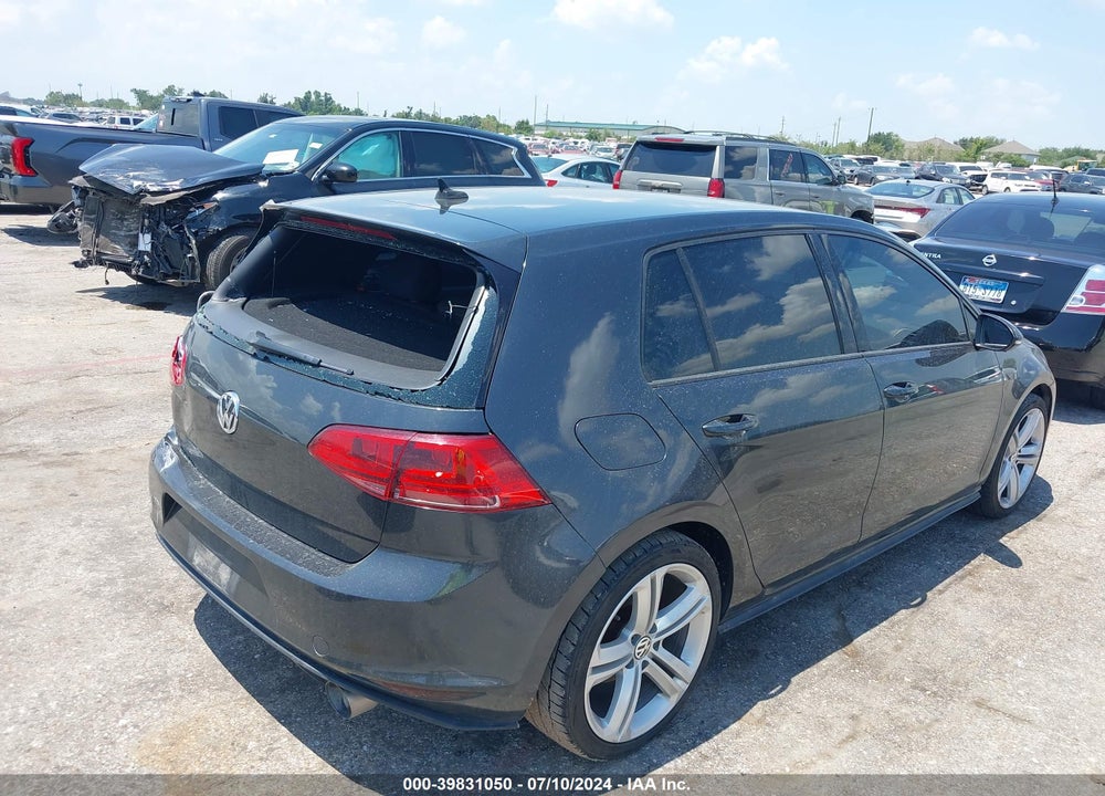 2017 VOLKSWAGEN GOLF GTI S 4-DOOR VIN: 3VW4T7AU0HM002209