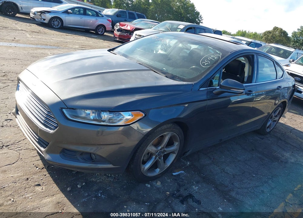 2015 FORD FUSION SE VIN: 3FA6P0H72FR202862