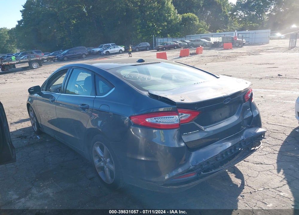 2015 FORD FUSION SE VIN: 3FA6P0H72FR202862