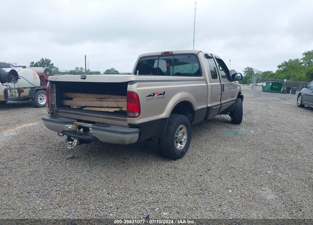1999 FORD F-250 LARIAT/XL/XLT VIN: 1FTNX21F0XED90501