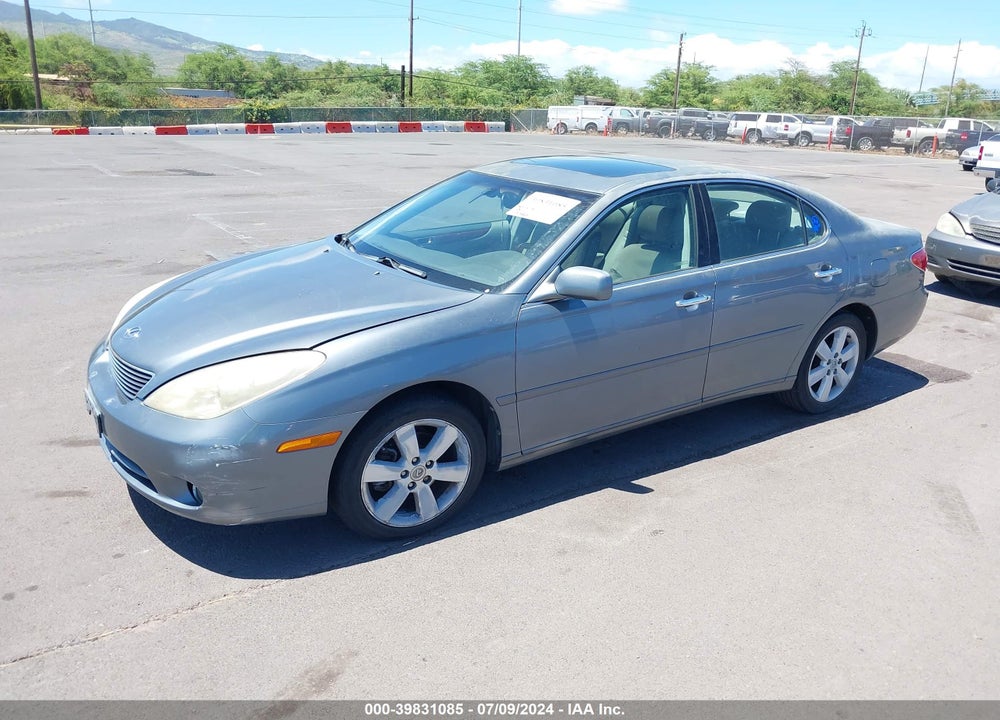 2005 LEXUS ES 330 VIN: JTHBA30G255059564