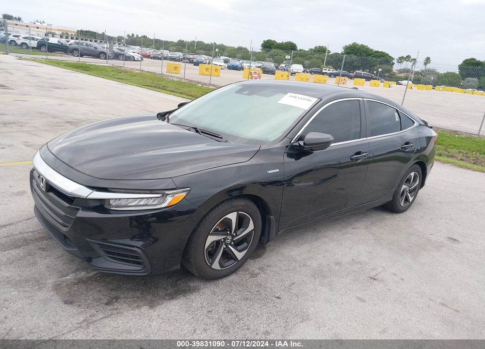 2022 HONDA INSIGHT EX VIN: 19XZE4F54NE016705