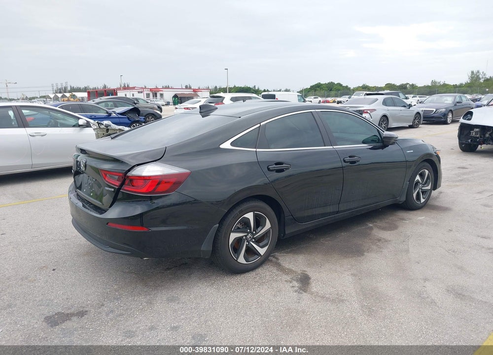 2022 HONDA INSIGHT EX VIN: 19XZE4F54NE016705