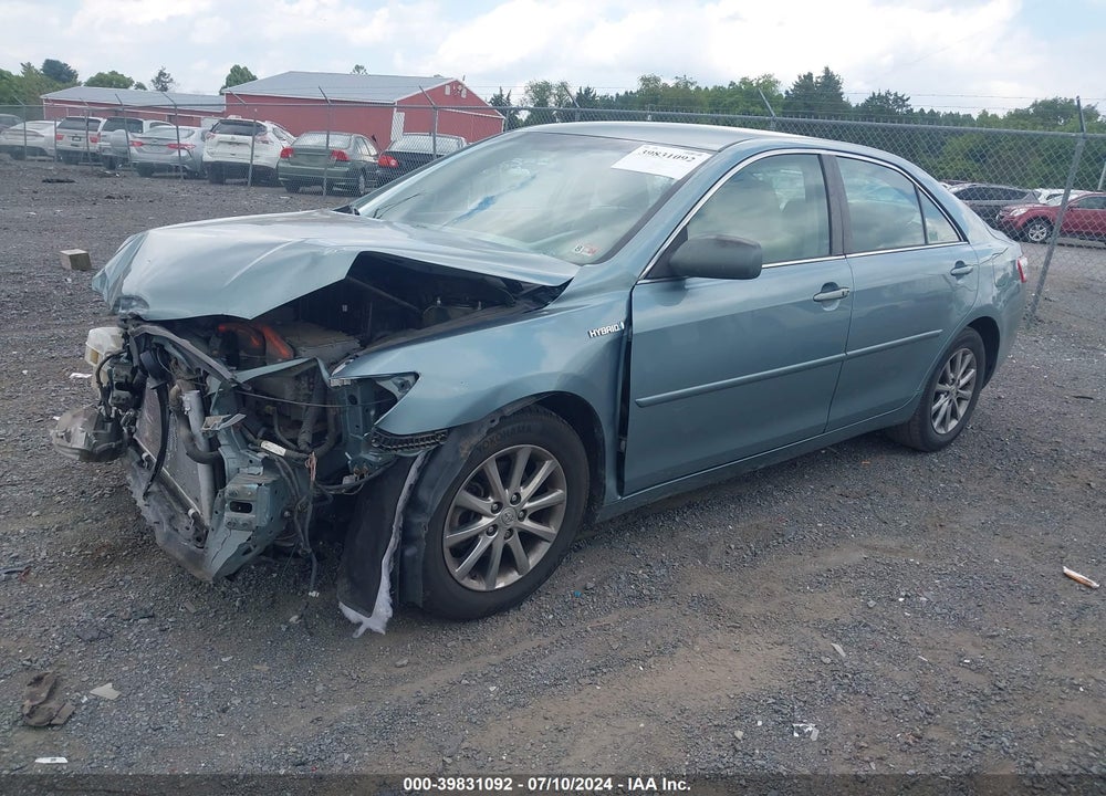 2011 TOYOTA CAMRY HYBRID VIN: 4T1BB3EK9BU137072