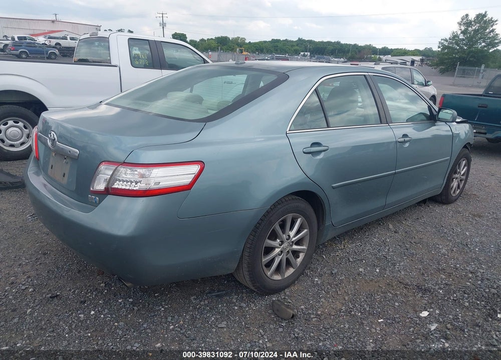 2011 TOYOTA CAMRY HYBRID VIN: 4T1BB3EK9BU137072