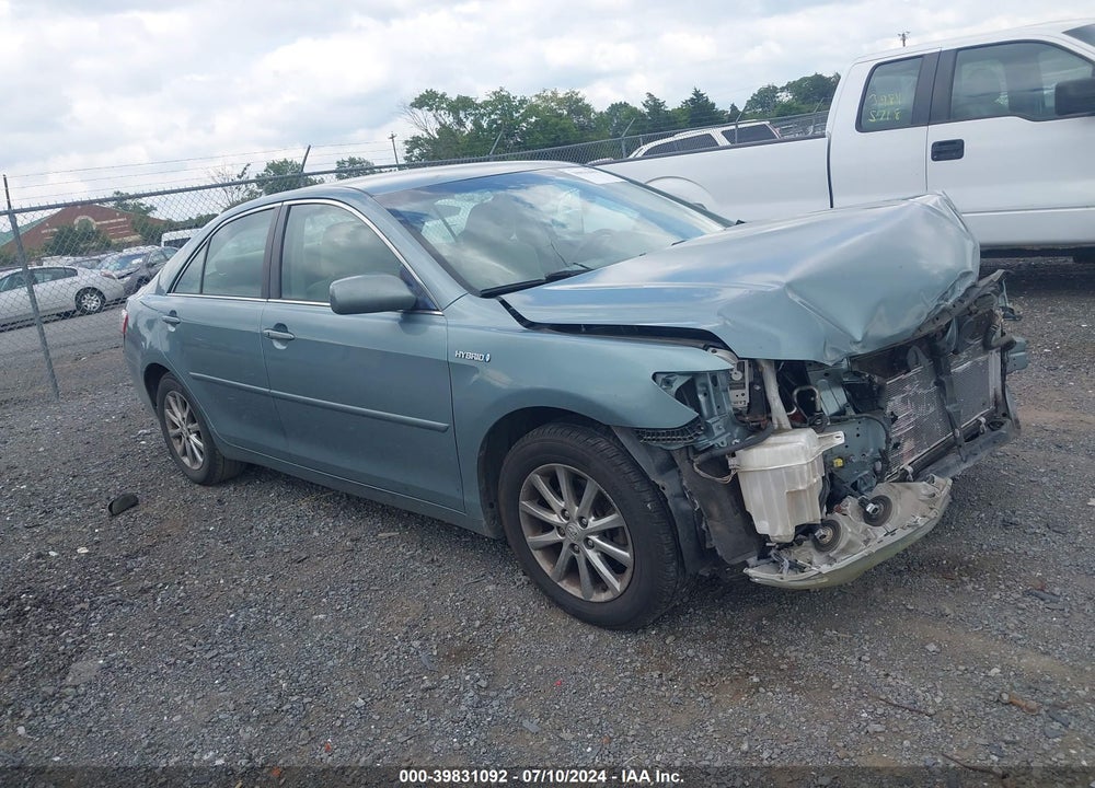 2011 TOYOTA CAMRY HYBRID VIN: 4T1BB3EK9BU137072