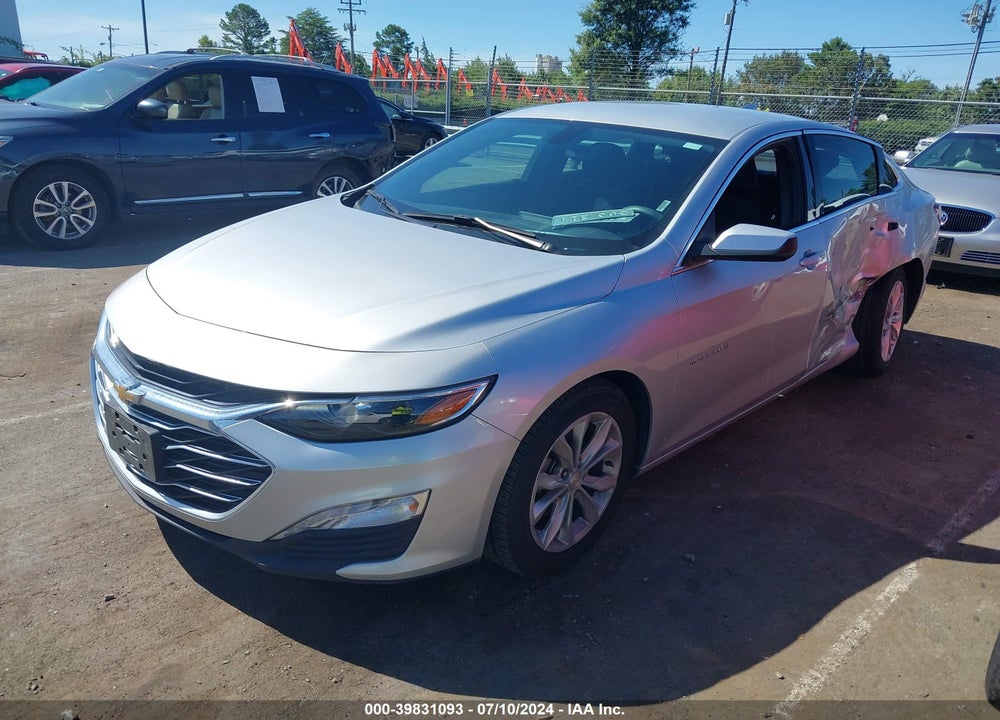 2022 CHEVROLET MALIBU FWD LT VIN: 1G1ZD5ST8NF156574