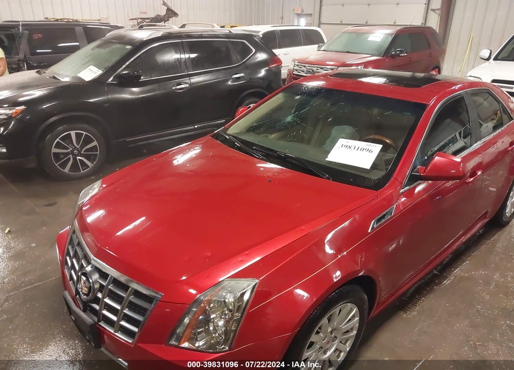 2012 CADILLAC CTS LUXURY VIN: 1G6DG5E56C0115255