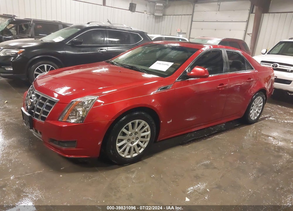 2012 CADILLAC CTS LUXURY VIN: 1G6DG5E56C0115255
