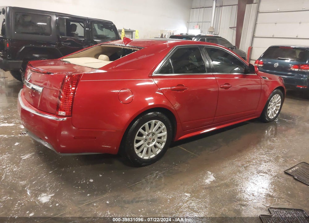 2012 CADILLAC CTS LUXURY VIN: 1G6DG5E56C0115255