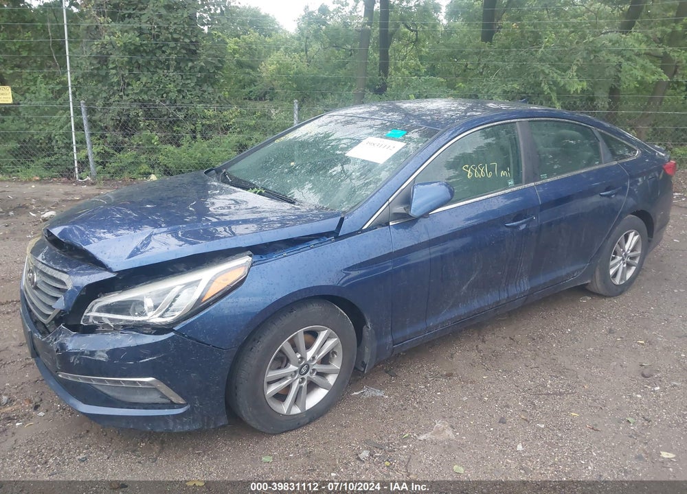 2015 HYUNDAI SONATA SE VIN: 5NPE24AF9FH225006