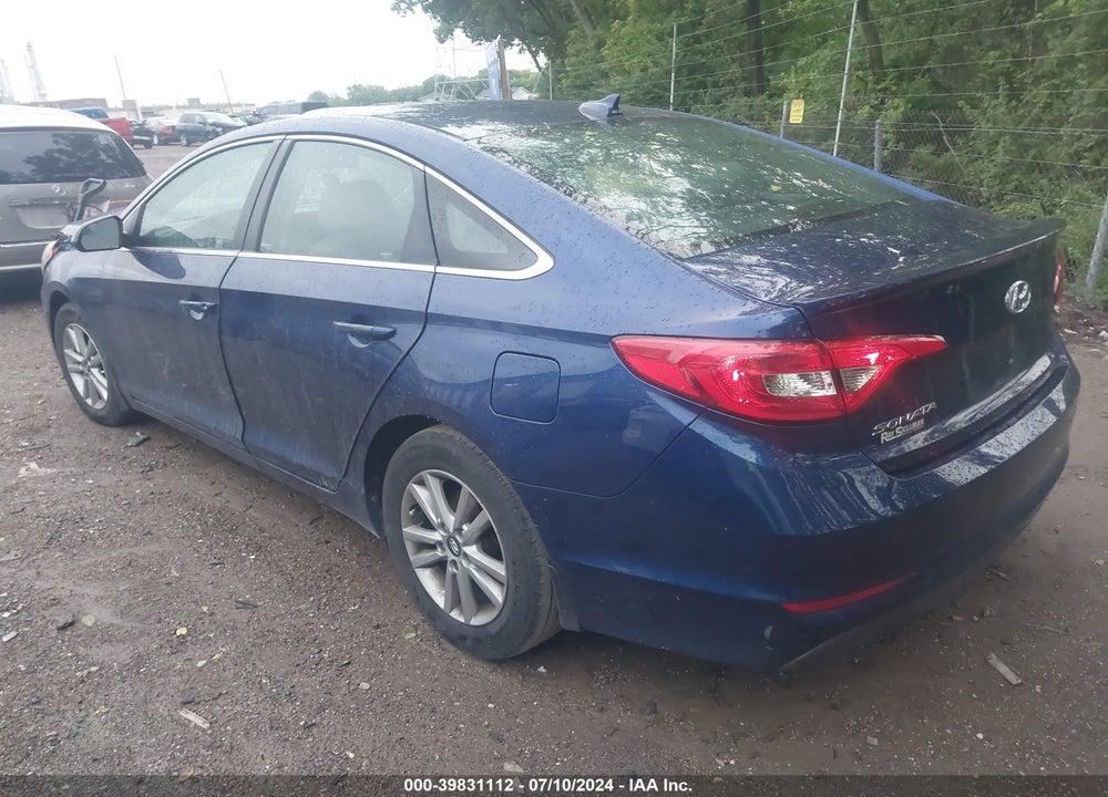 2015 HYUNDAI SONATA SE VIN: 5NPE24AF9FH225006