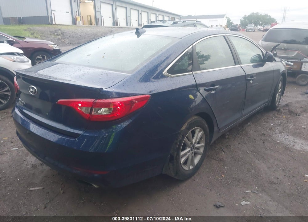 2015 HYUNDAI SONATA SE VIN: 5NPE24AF9FH225006