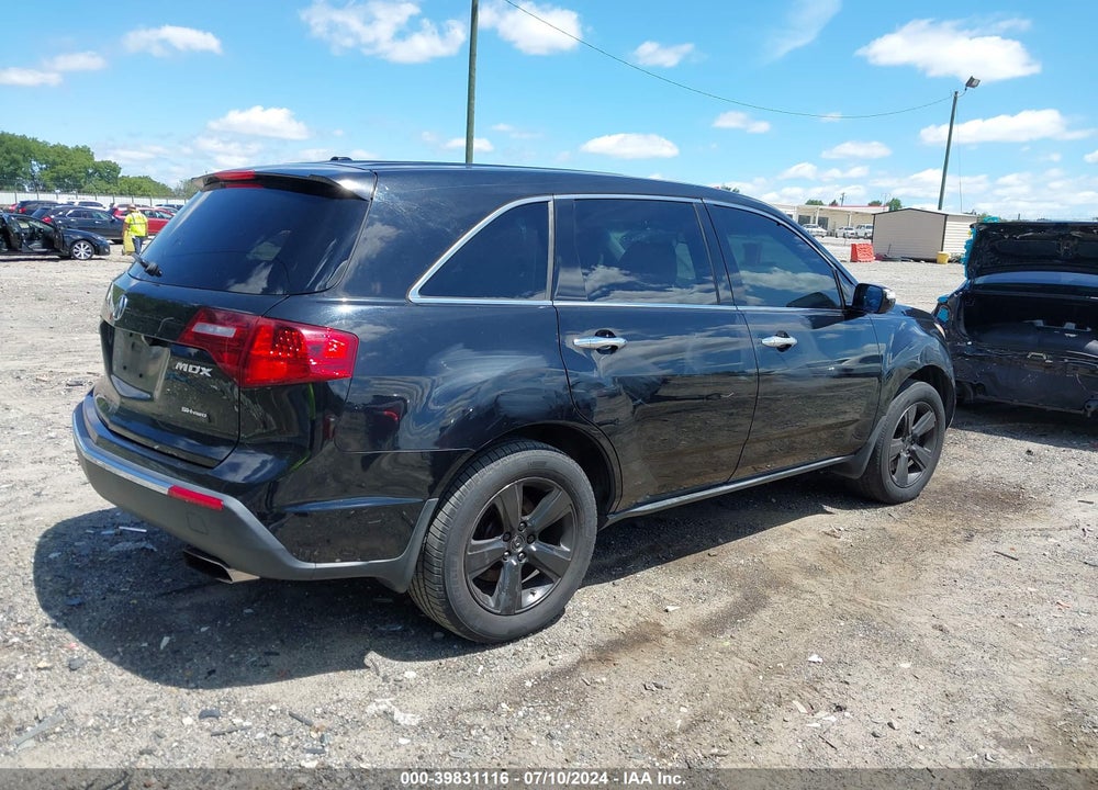 2010 ACURA MDX TECHNOLOGY PACKAGE VIN: 2HNYD2H43AH513938
