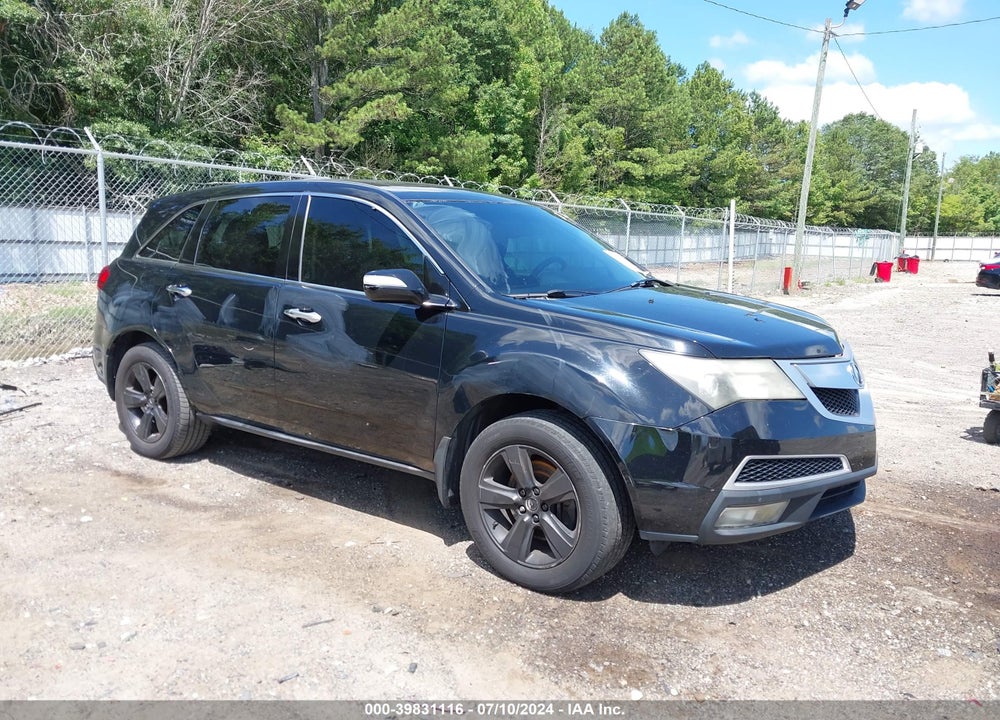 2010 ACURA MDX TECHNOLOGY PACKAGE VIN: 2HNYD2H43AH513938