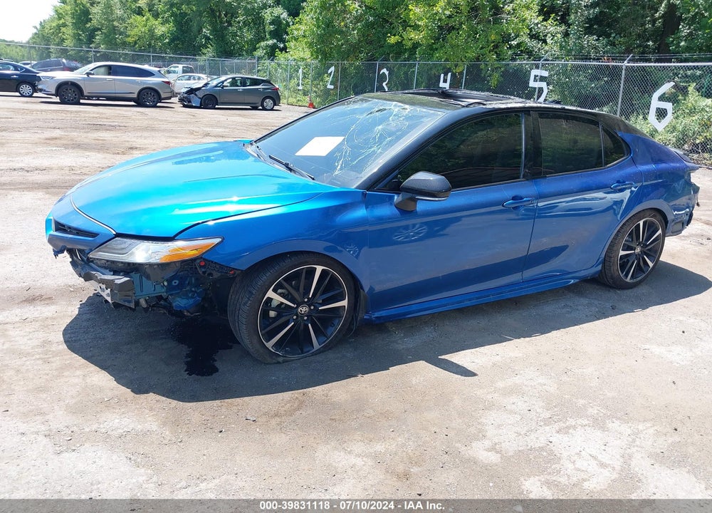 2020 TOYOTA CAMRY XSE AWD VIN: 4T1K61BK8LU015771