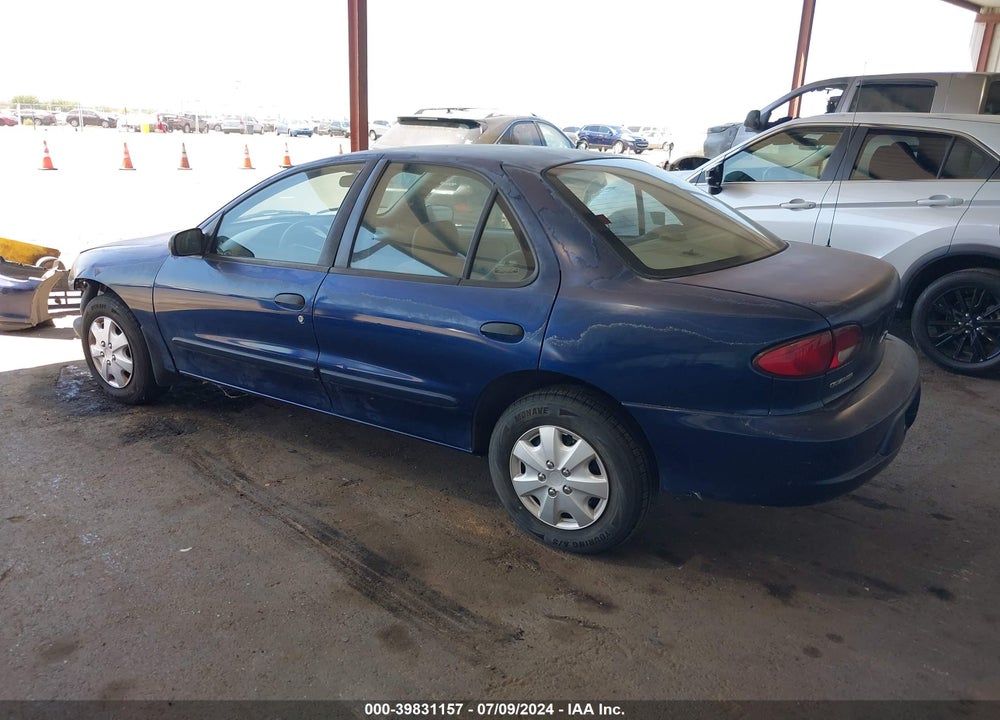 2002 CHEVROLET CAVALIER VIN: 1G1JC524727286201